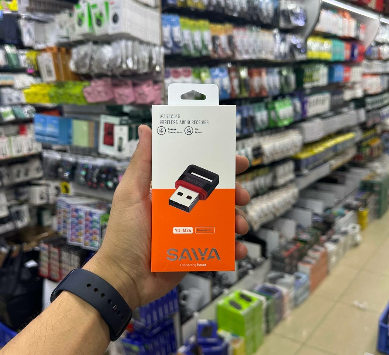 Адаптер USB Go-Des BLUETOOTH, универсальный, для авто и других устройств.