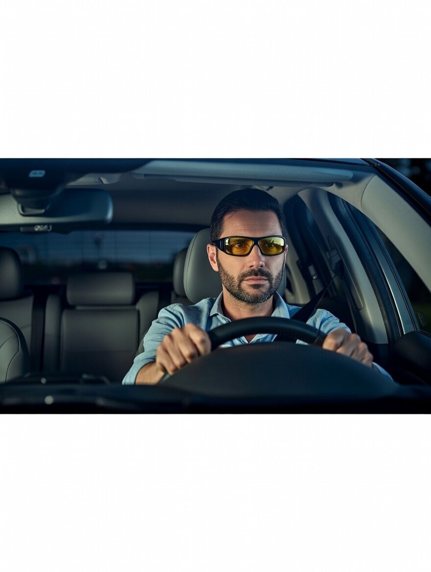 Очки HD Vision для водителей – день/ночь, антиблик, UV400 Begzod — фото 1