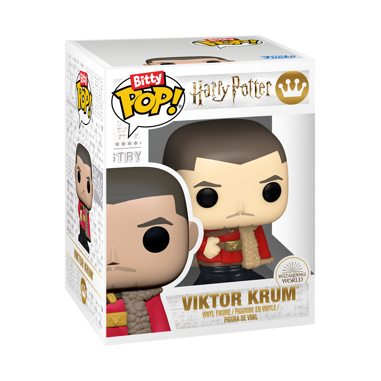 Набор мини-фигурок Funko POP! Bitty Harry Potter 88941 Гермиона Грейнджер и Виктор Крам — фото 1
