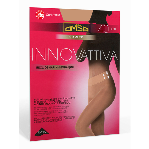 фото Колготки omsa innovativa 40, размер 5, бежевый