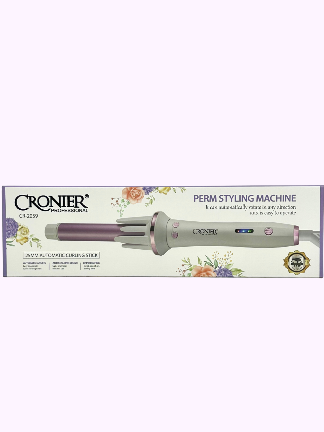 Cronier Professional CR-2059 — автоматическая плойка 25 мм для локонов и укладки