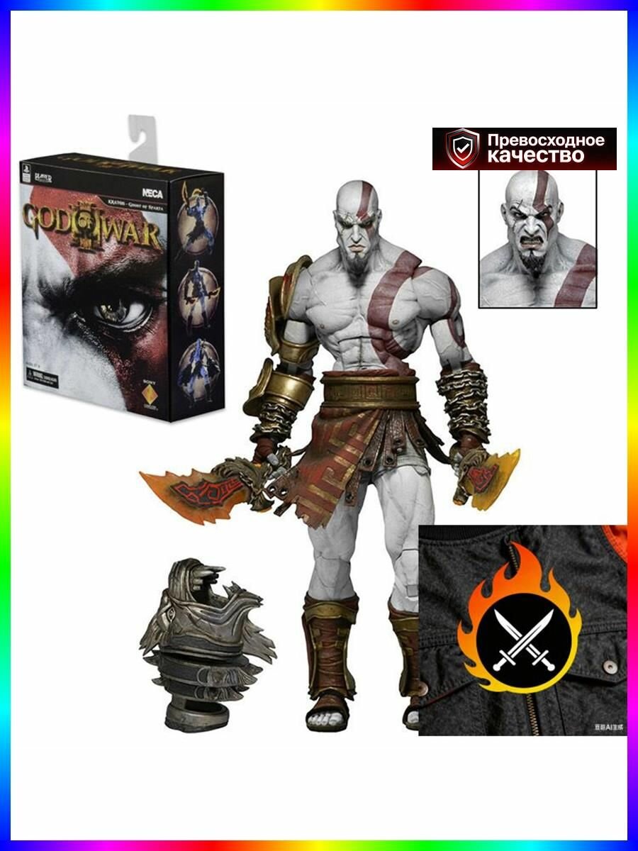 Фигурка Кратоса из God of War 3, 18 см, PVC-Фигурки по видеоиграм и фильмам, Премиальная