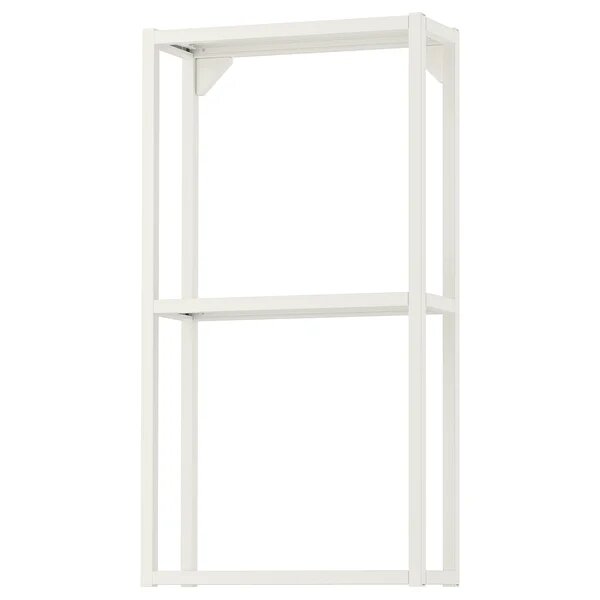 ENHET стена fr с полками, белый, 40x15x75 см