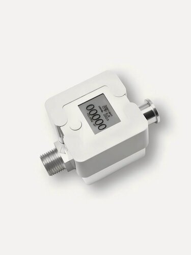 Изображение товара Газовый счетчик Элехант СГБ-1,8 1/2 дюйма, белый, максимальный расход 1.8 м3, производство Россия