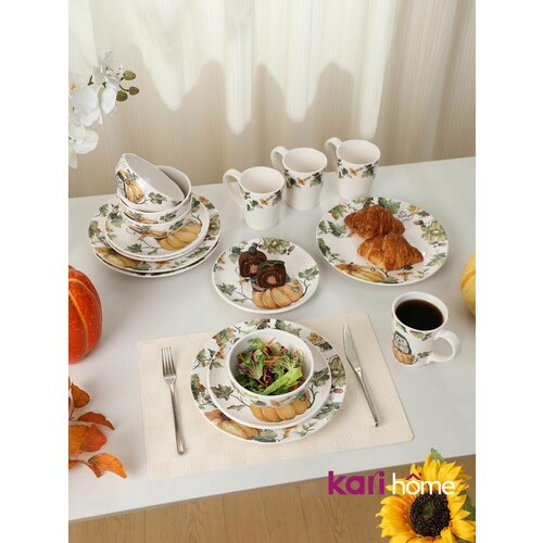 фото Сервиз посуды столовый на 4 персоны kari home