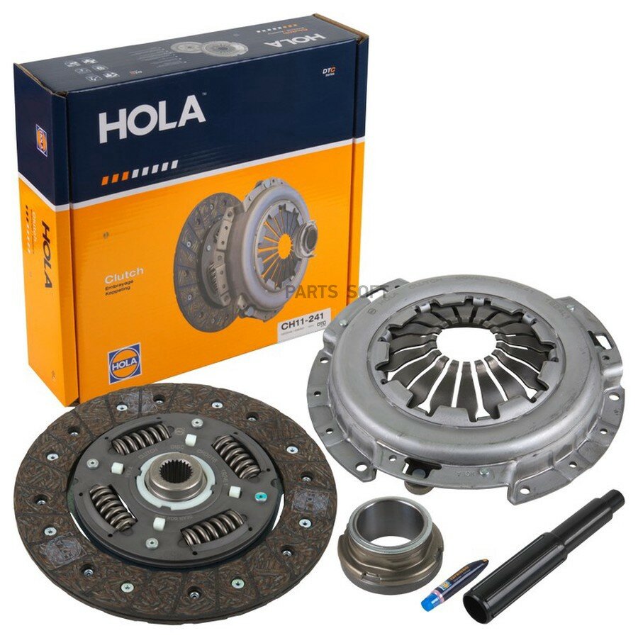 HOLA CH11241 HOLA CH11-241 Сцепление с подш. CHEVROLET Lanos 1.5 8V DAEWOO Nexia, Chance 1.5 8V (замена для арт. S241)
