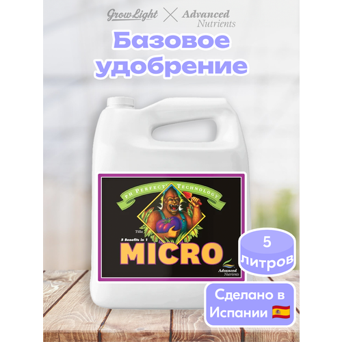 фото Удобрение advanced nutrients micro, 5 л