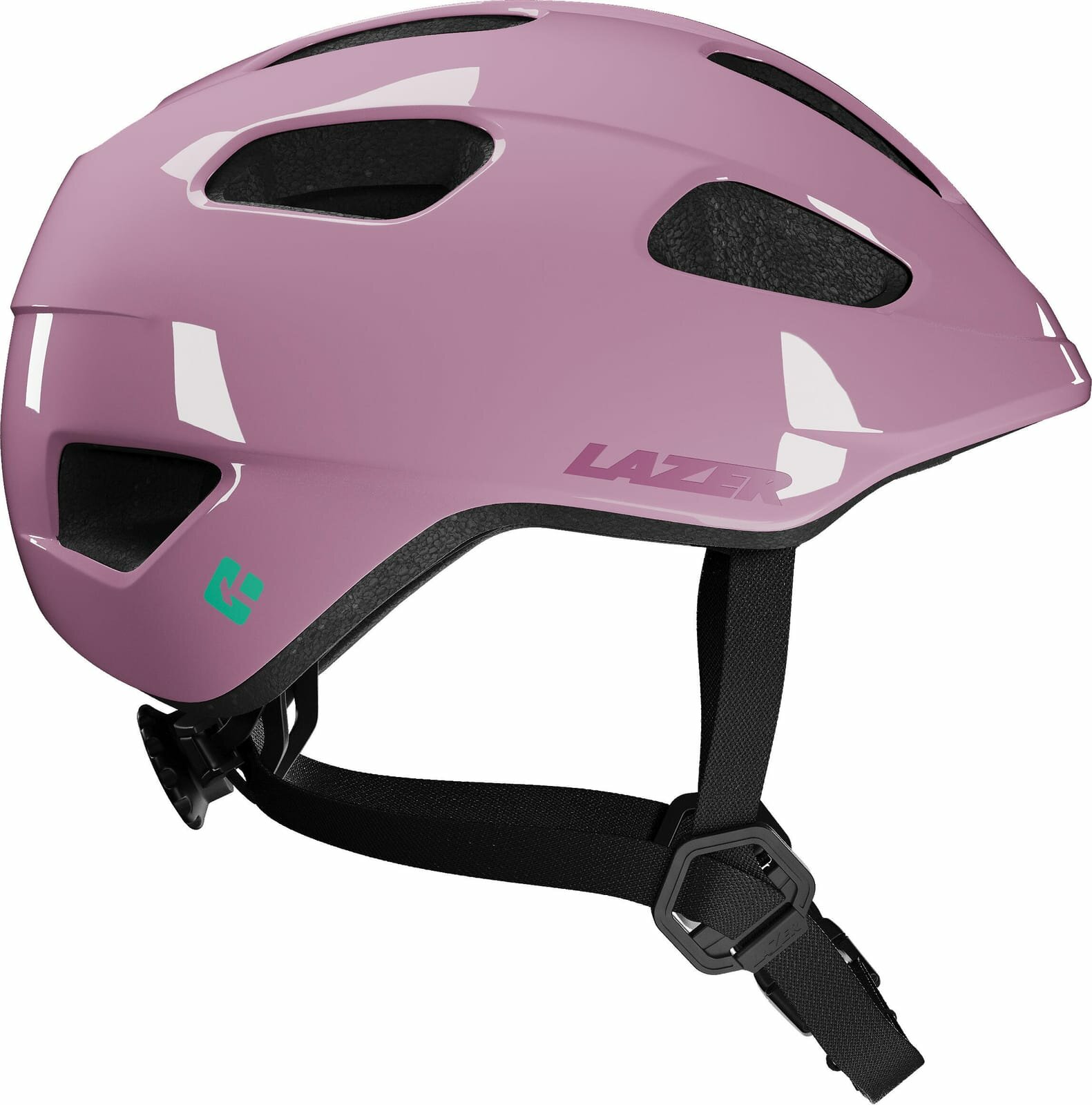 DECATHLON шлем защитный Lazer Pnut 2.0 KinetiCore, розовый, 46-52