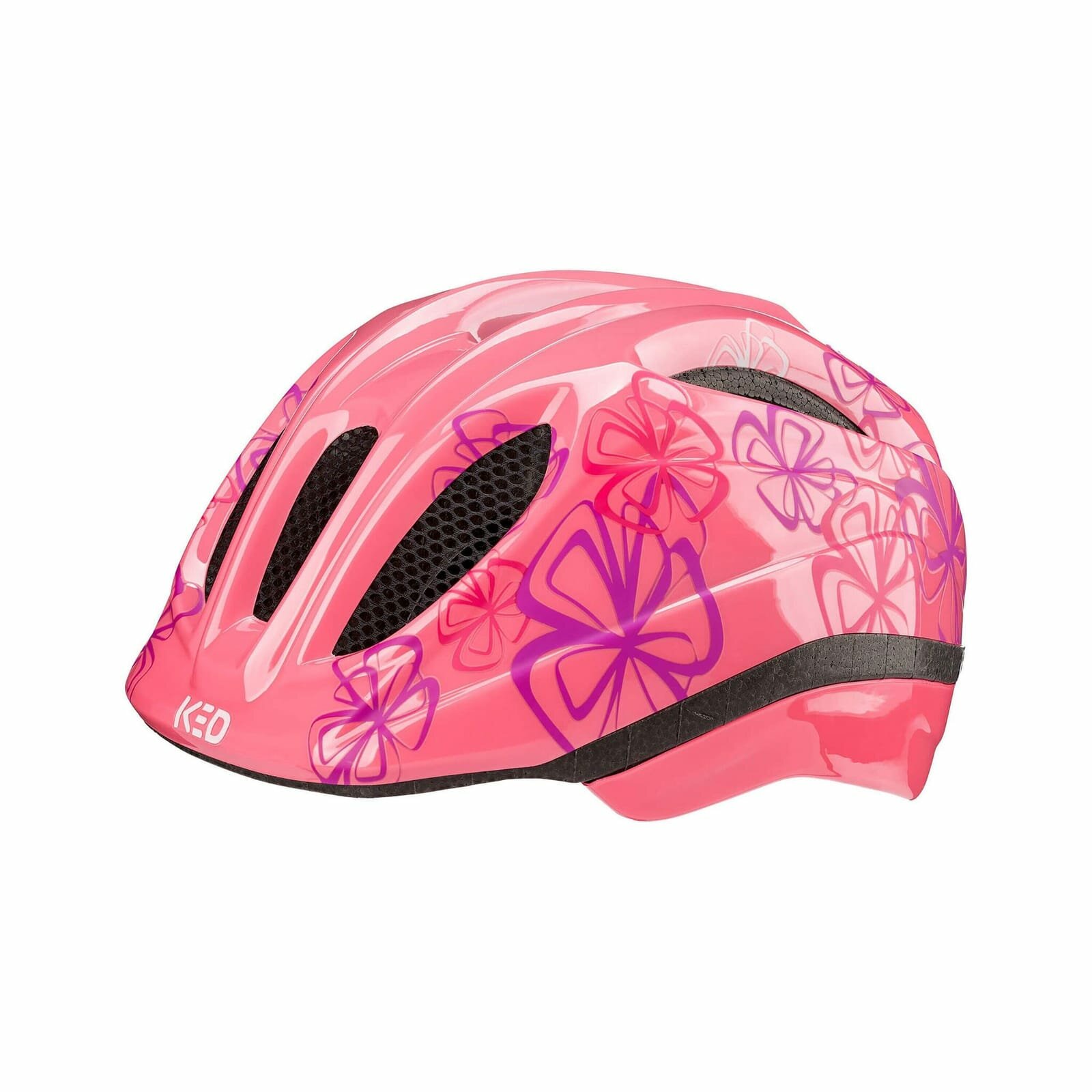 DECATHLON шлем защитный KED meggy ii trend, розовый, 52-58 см