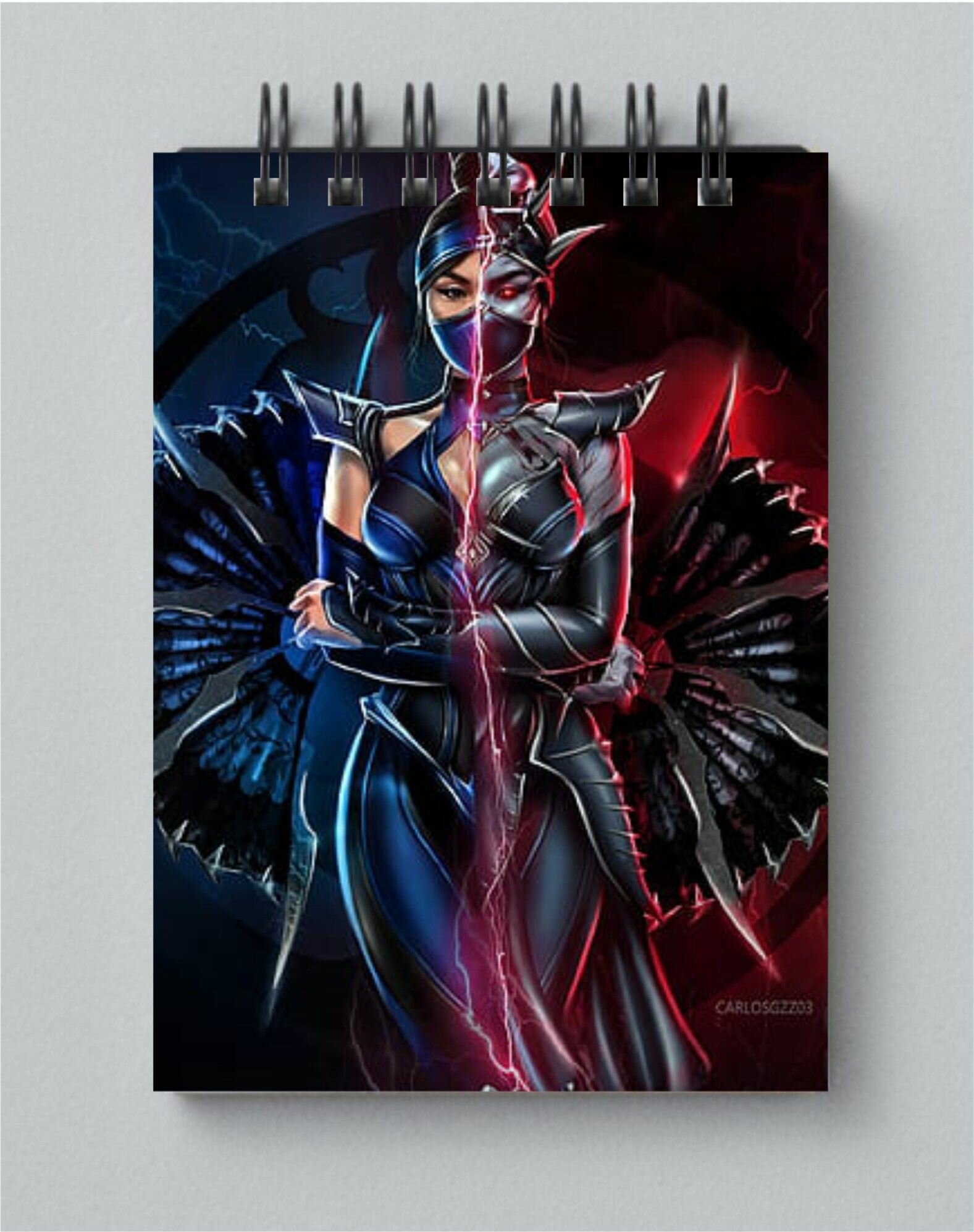 Блокнот формата А6 "Мортал Комбат", Mortal Kombat