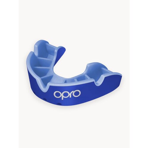 Боксерская капа Opro Silver Level Blue оригинал из Великобритании