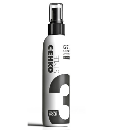 C: EHKO STYLE GEL SPRAY DIAMOND Гель-спрей диаманд для стайлинга и экстрасильной фиксации 200 мл.