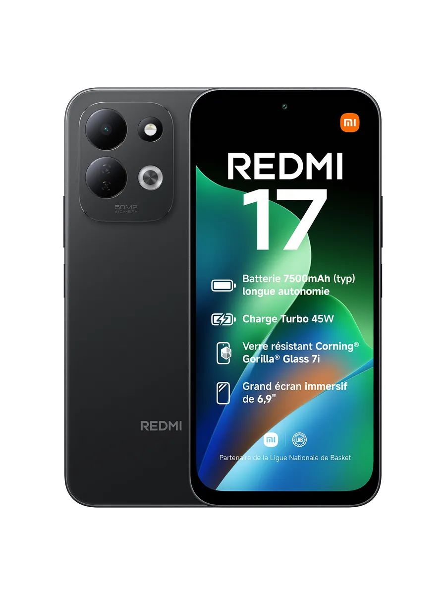 Смартфон Xiaomi Redmi 17 4G 4/256 Black