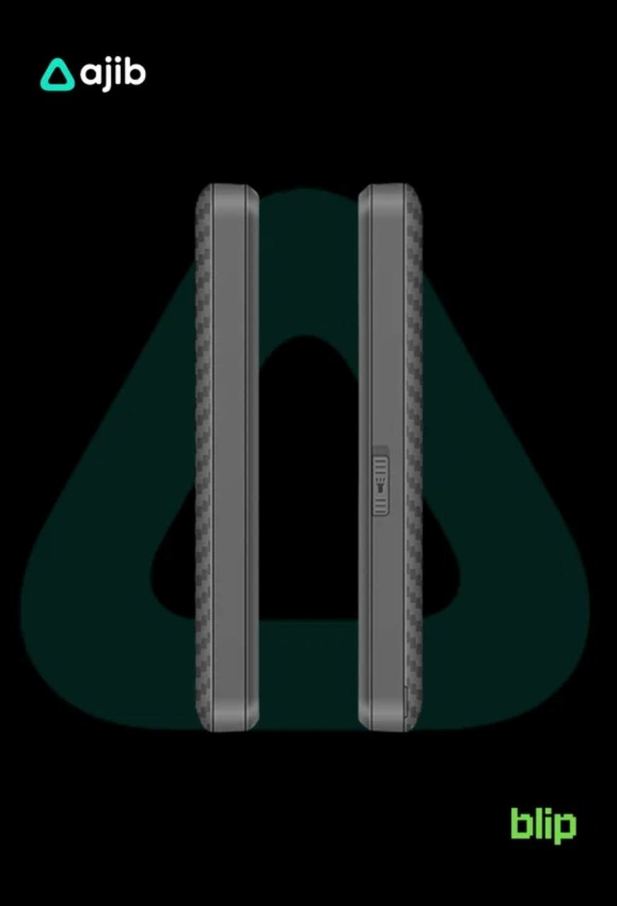 Мобильный телефон Ajib Blac 1202, кнопочный, NFC, 32MB, 2SIM — фото 1