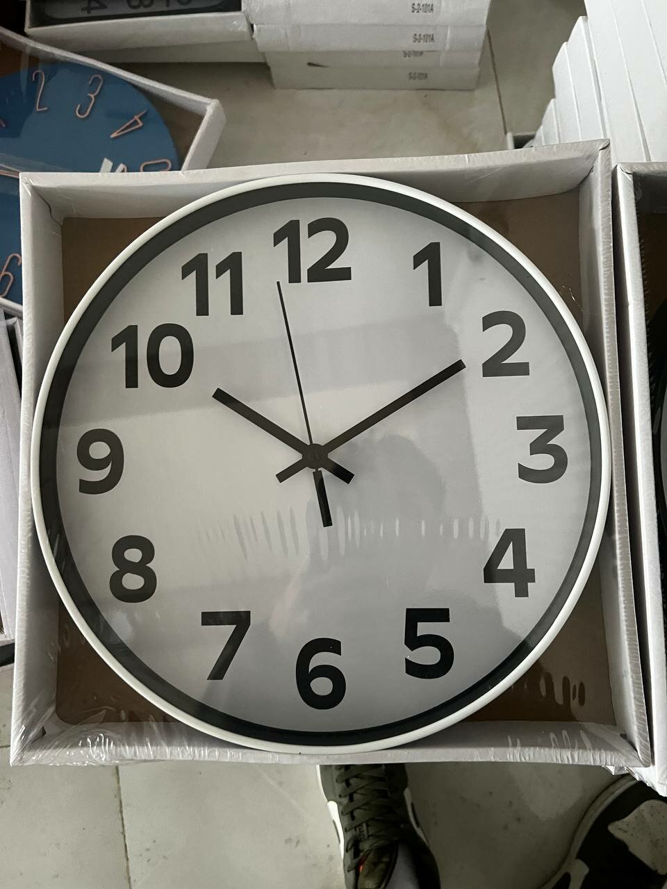 Настенные часы , современный дизайн, высококачественный продукт, 35см