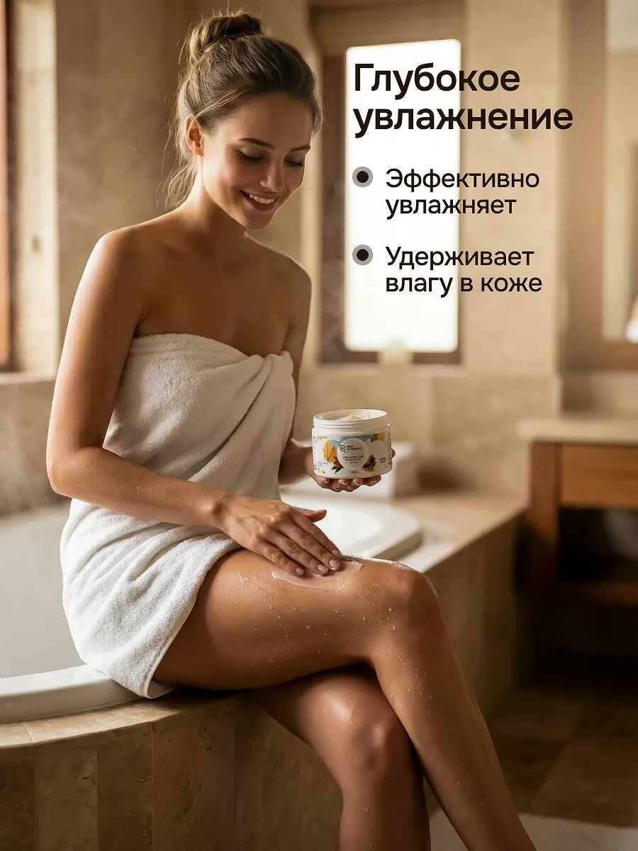 Крем-йогурт индекс натуральности Увлажняющий для тела 300 мл — фото 1