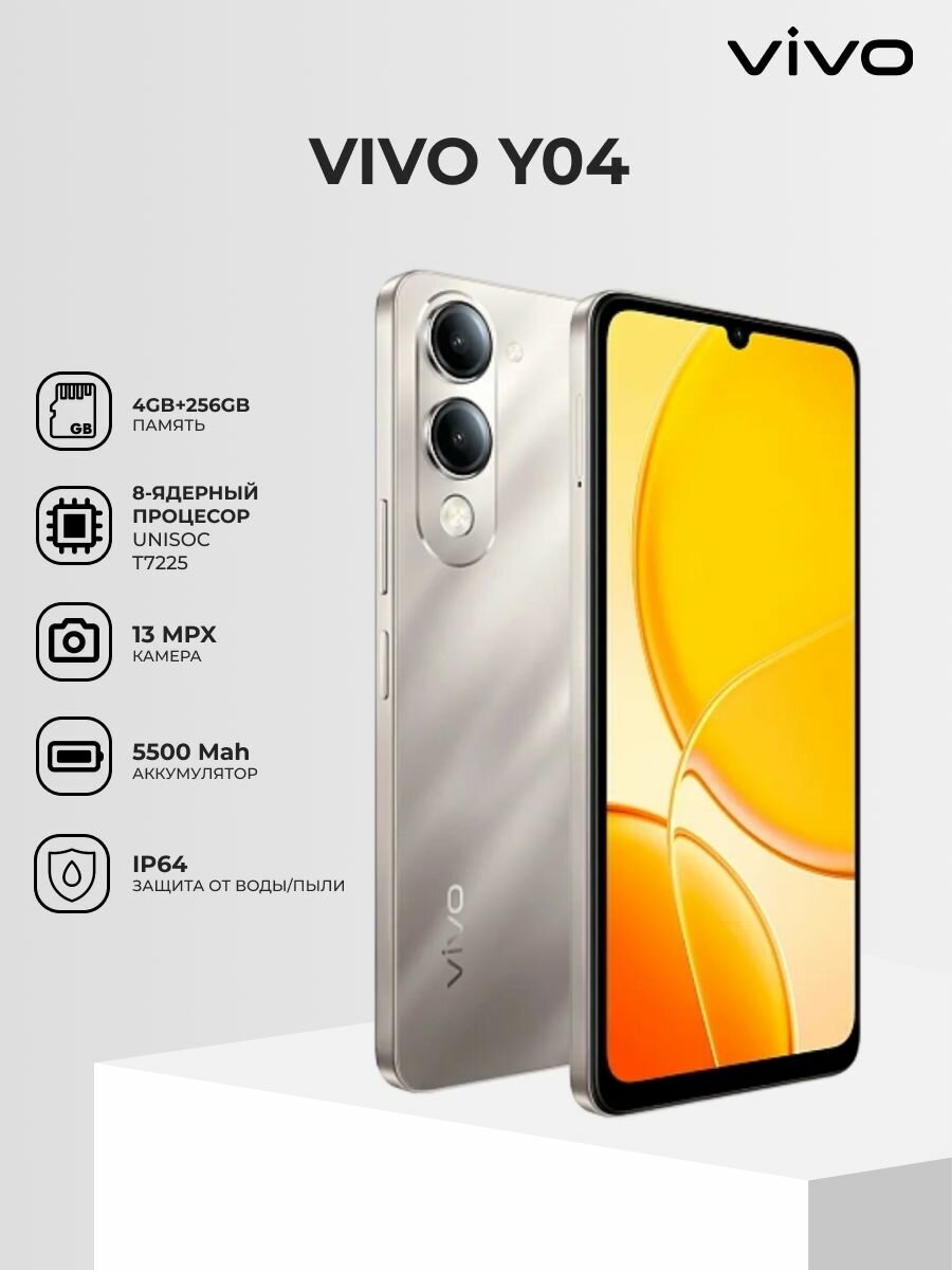 Смартфон vivo Y04