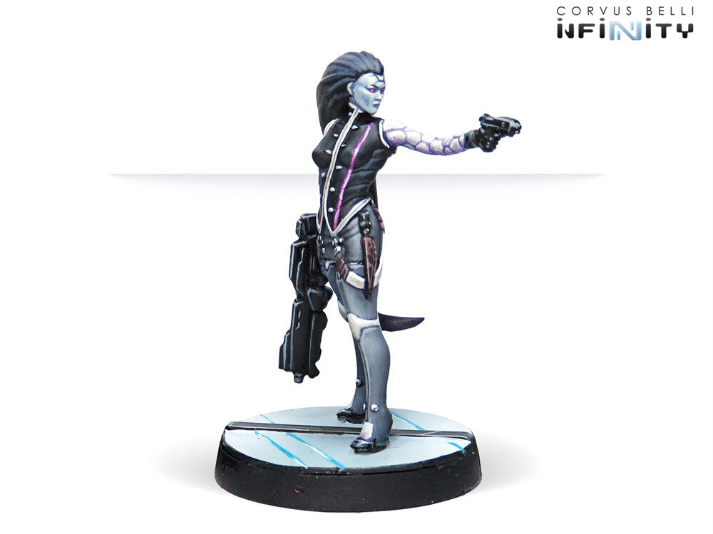 Набор миниатюр для настольный игры Inifinity Dakini Tacbots (ALEPH) — фото 1