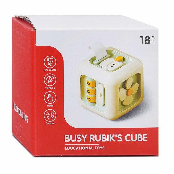 Игрушка Busy Rubik's Cube, развивающая, от 18 мес, подарочная упаковка