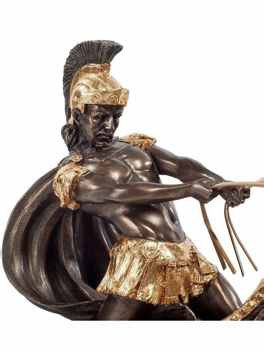 Статуэтка Воин на колеснице, 26*17*13.5 см, материал полистоун — фото 1