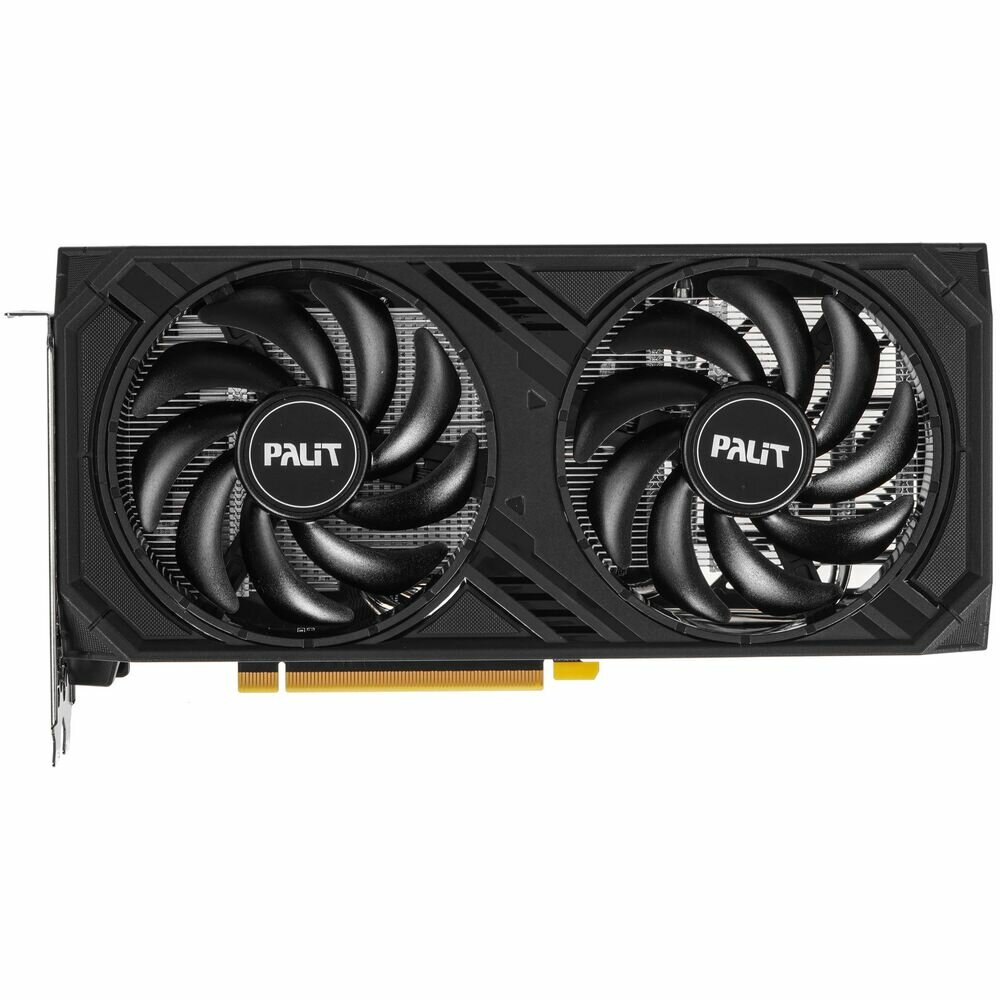 Видеокарта Palit GeForce RTX 4060 8192Mb, Dual OC 8G (NE64060T19P1-1070D) 1xHDMI, 3xDP, Ret