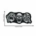Термопатч "See No Evil, Hear No Evil, Speak No Evil" черный