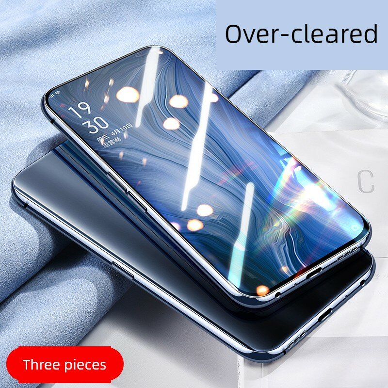OPPO Reno Полный экран Ультра четкость Закаленное стекло Защитная пленка, 3 шт, Анти-полом 20x