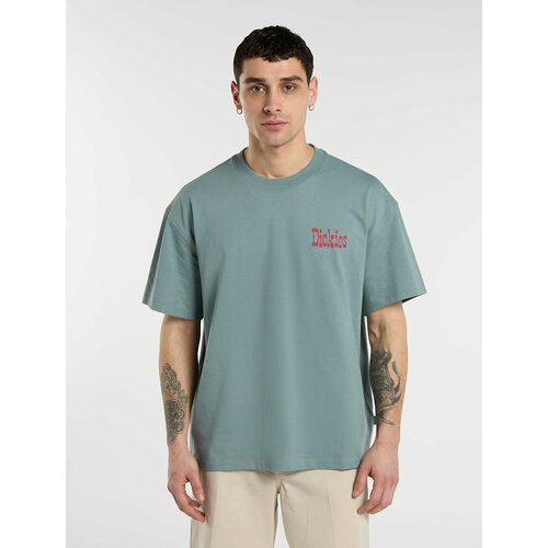 фото Футболка dickies, размер 2xl, серо-зеленый