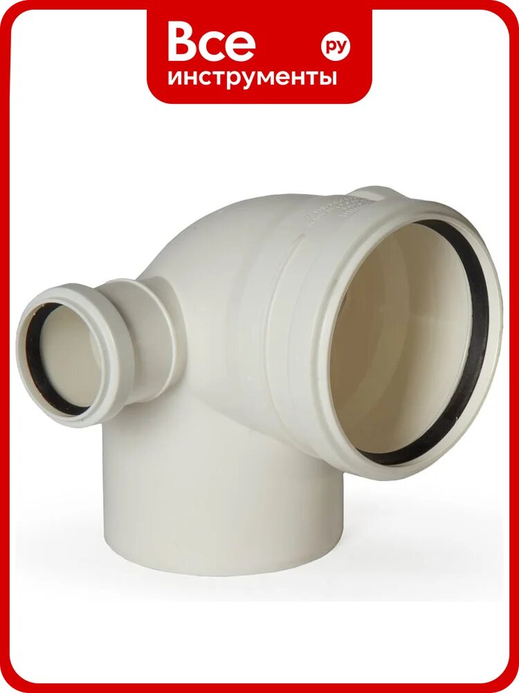 Отвод LAMMIN МК 110x87.5 с 2-мя вых 50, 35/1 Lm39041250902