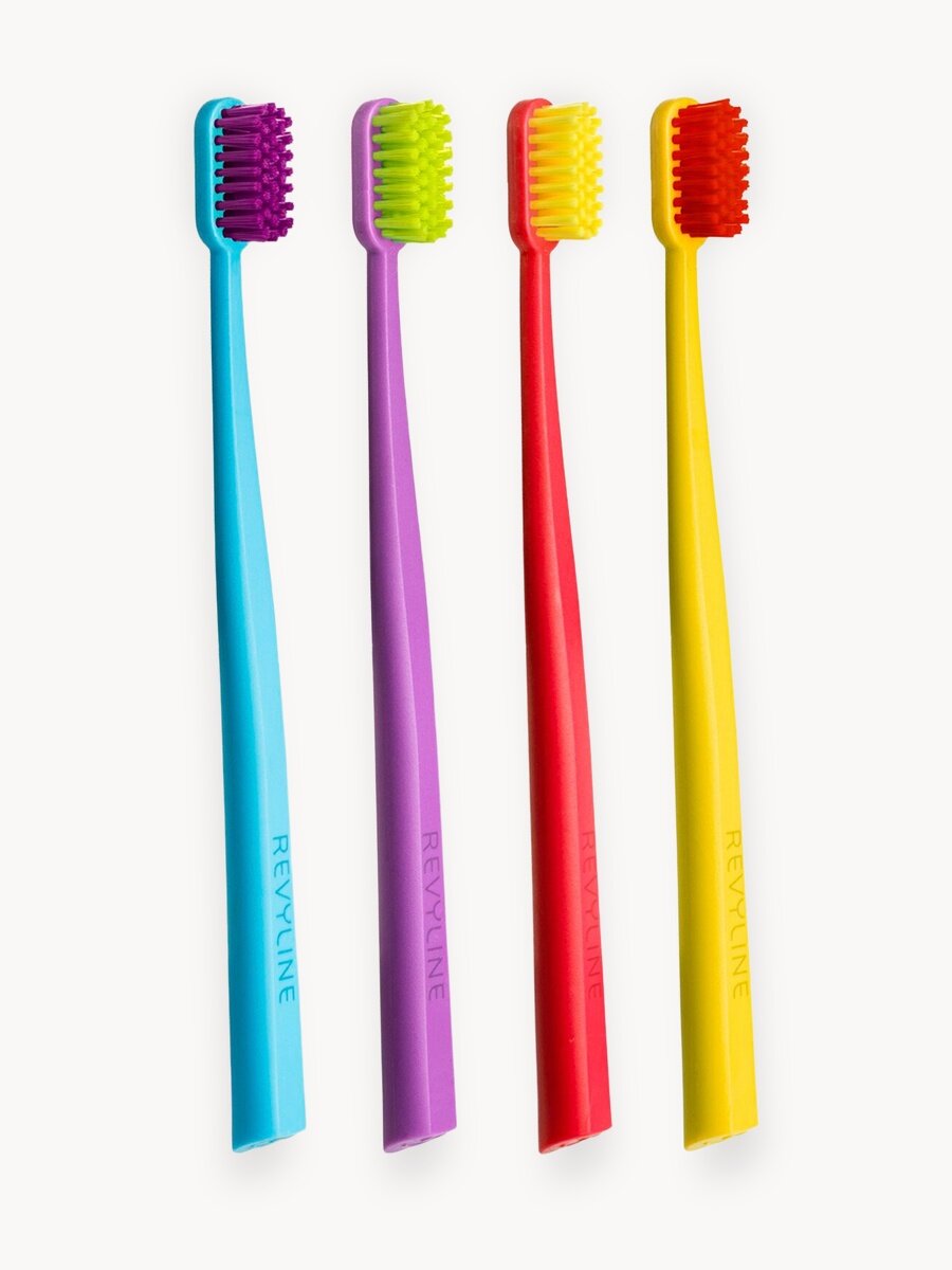 Набор зубных щеток Revyline SM 6000 SMART, 4 шт, soft-medium