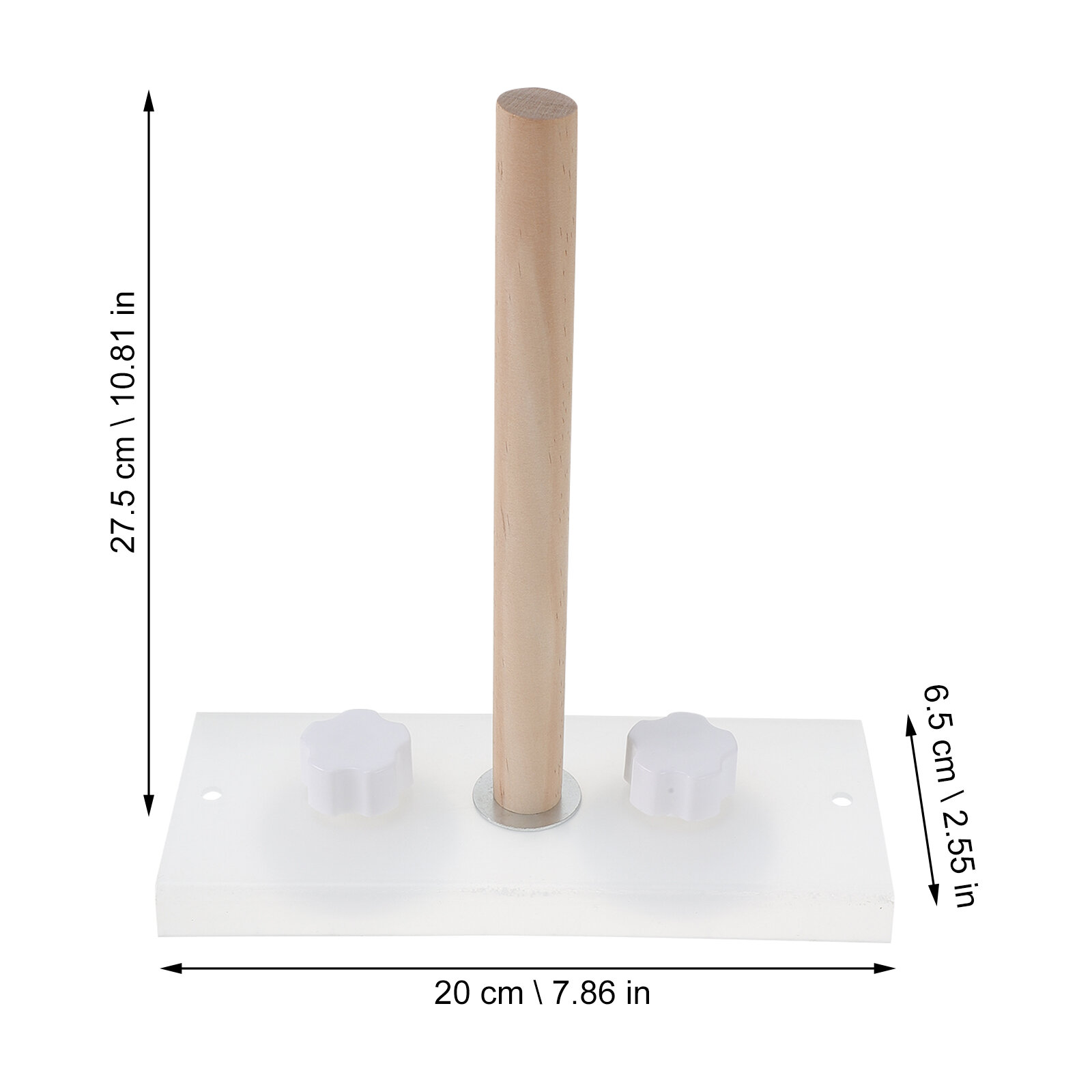 Стойка Для Попугаев Из Елового Древесины 1 Шт Для Душа И Игр 20X6 5X27 5CM