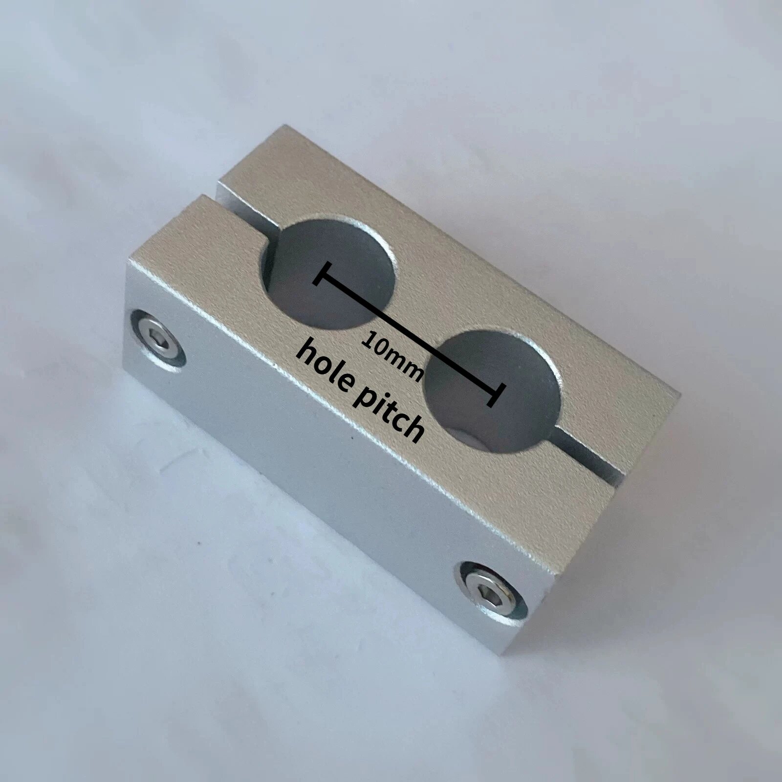 Коннектор-держатель из алюминиевого сплава Hole spacing 10, 6x6 aperture