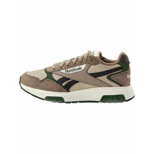 фото Кроссовки reebok glide dmx, полнота f, размер 8 us, серый/черный/зеленый