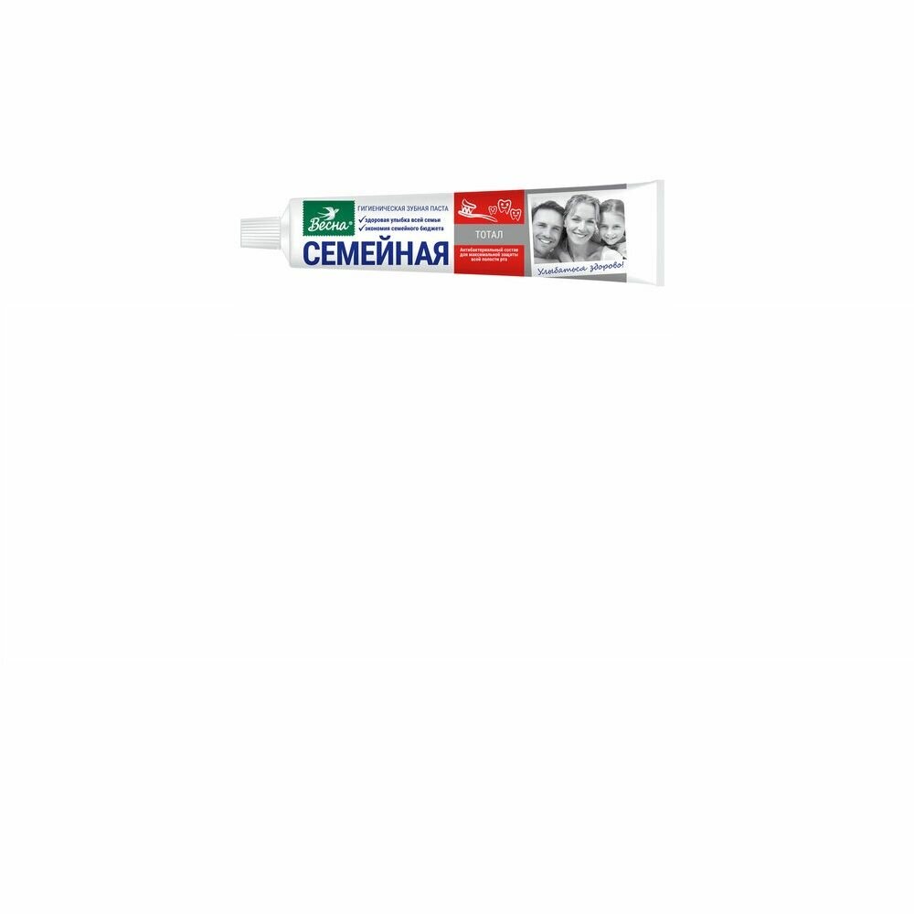 Зубная паста Весна Семейная Total 90 г