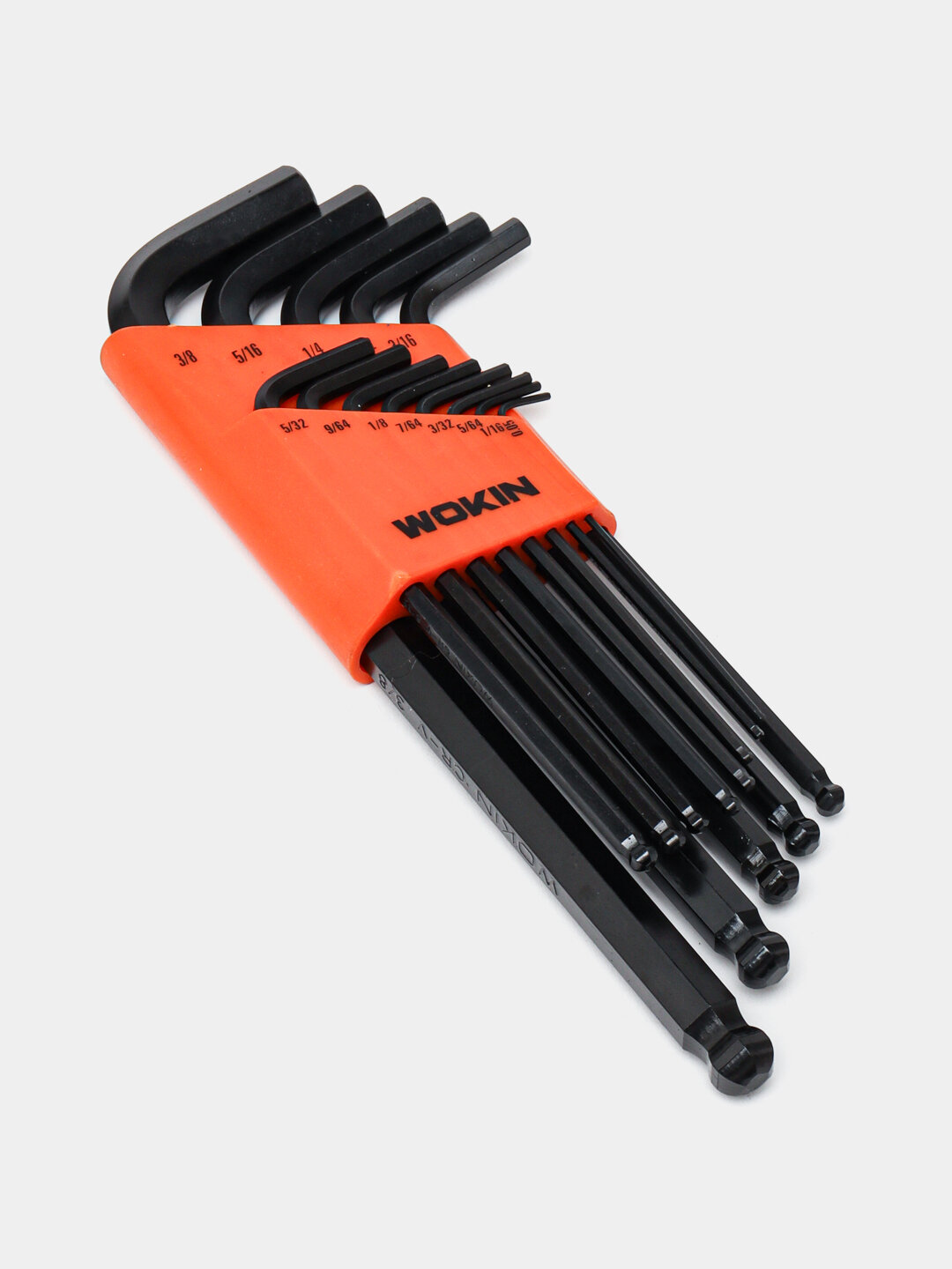 Набор шестигранных ключей WOKIN с шариковой головкой и длинной рукояткой, 13 шт