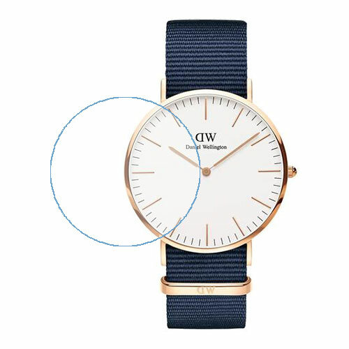 Скрин Мобайл защитный экран для часов Daniel Wellington Watch Classic Bayswater White 40mm из нано стекло 9H