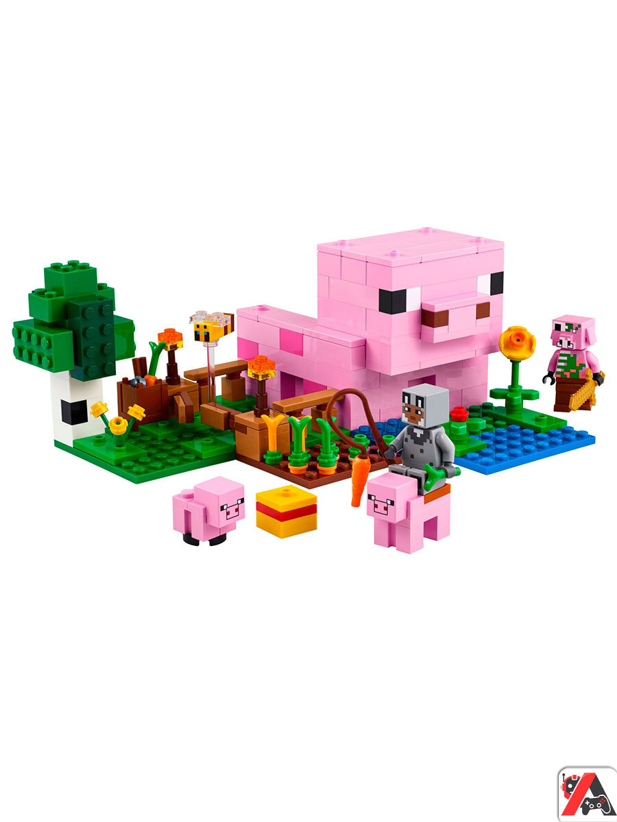 Конструктор Майнкрафт Домик для поросят — фото 1