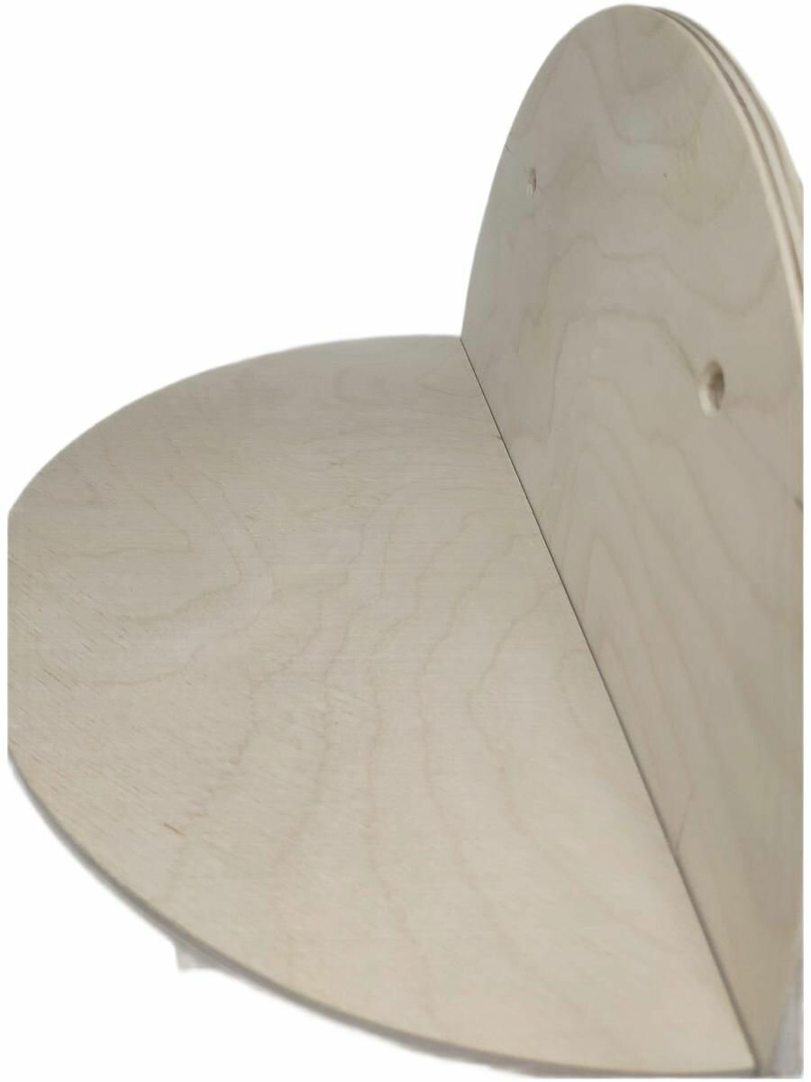 Полка для кошек 260х260х130 мм Фанера н/о — фото 1