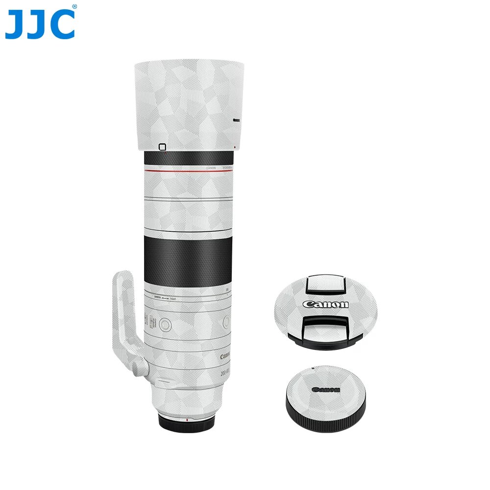 Защитная пленка для объектива Canon RF 200-800 мм F6.3-9, белый геометрический, 3M, устойчивая к царапинам, без остатков