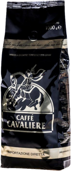 Кофе Miscela "Cavaliere ", итальянский, эспрессо, герметичная упаковка — фото 1
