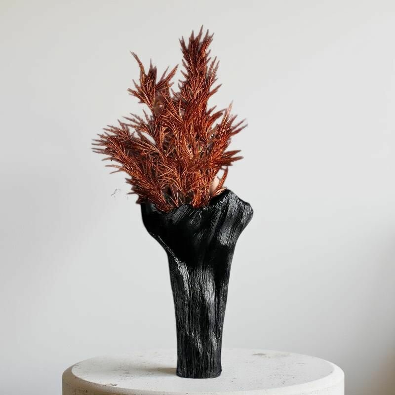 Ваза декоративная 52см, черная