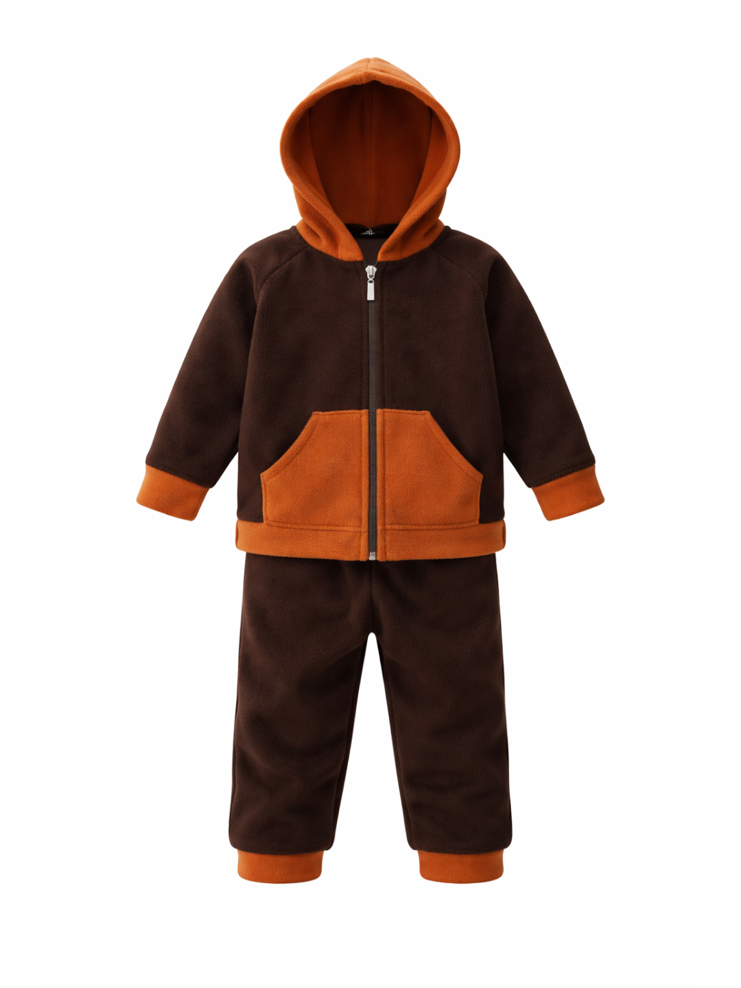 Комплект одежды , размер 90, коричневый — фото 1