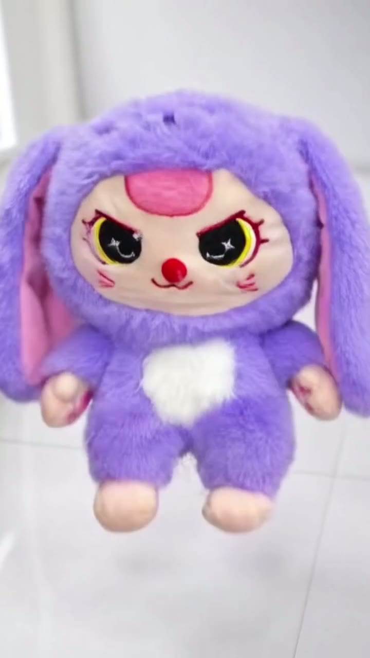 Игрушка-антистресс PuffyKuma "Baby You", ручной работы, наполнитель хлопок, полипропилен — фото 1