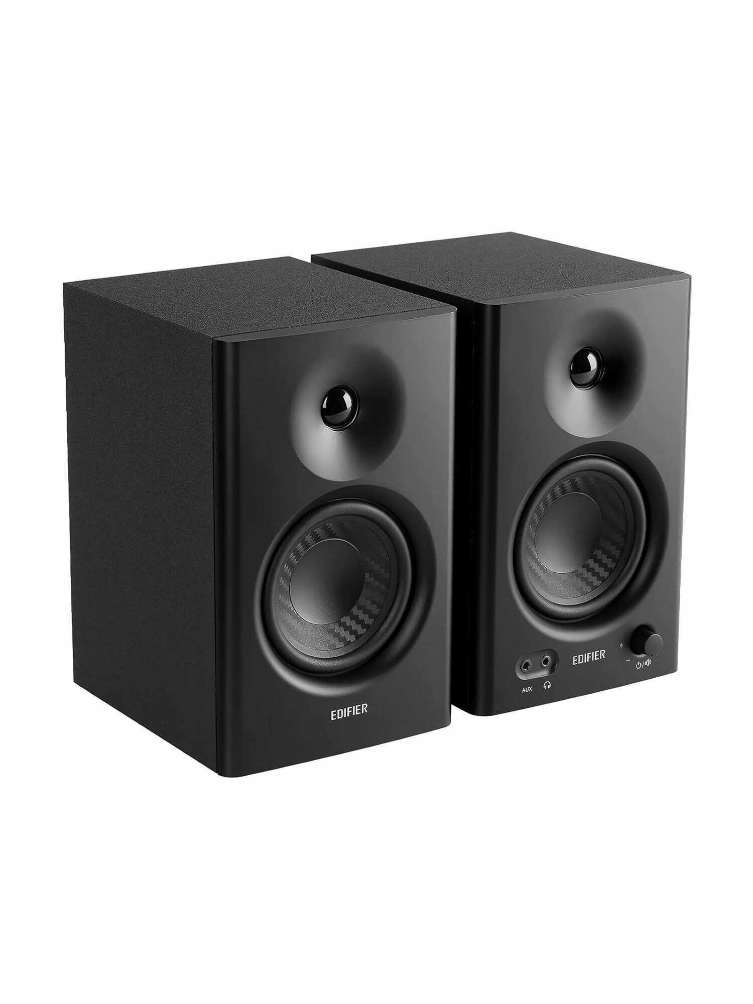Студийные мониторы Edifier MR4, активные, 42 Вт, 4", пара, чёрные — фото 1