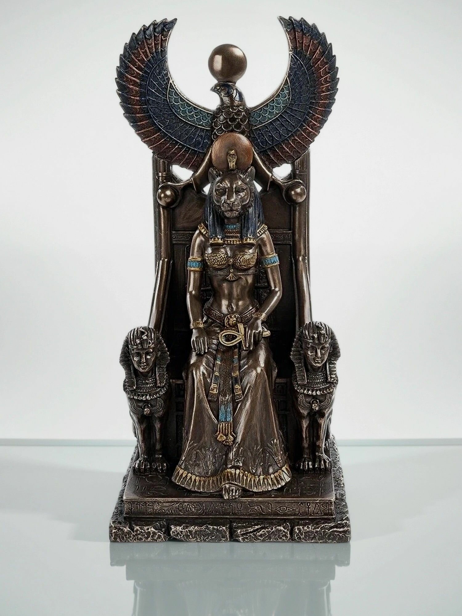 Статуэтка Сехмет - древнеегипетская богиня (Бастет), 28*12,5*13см