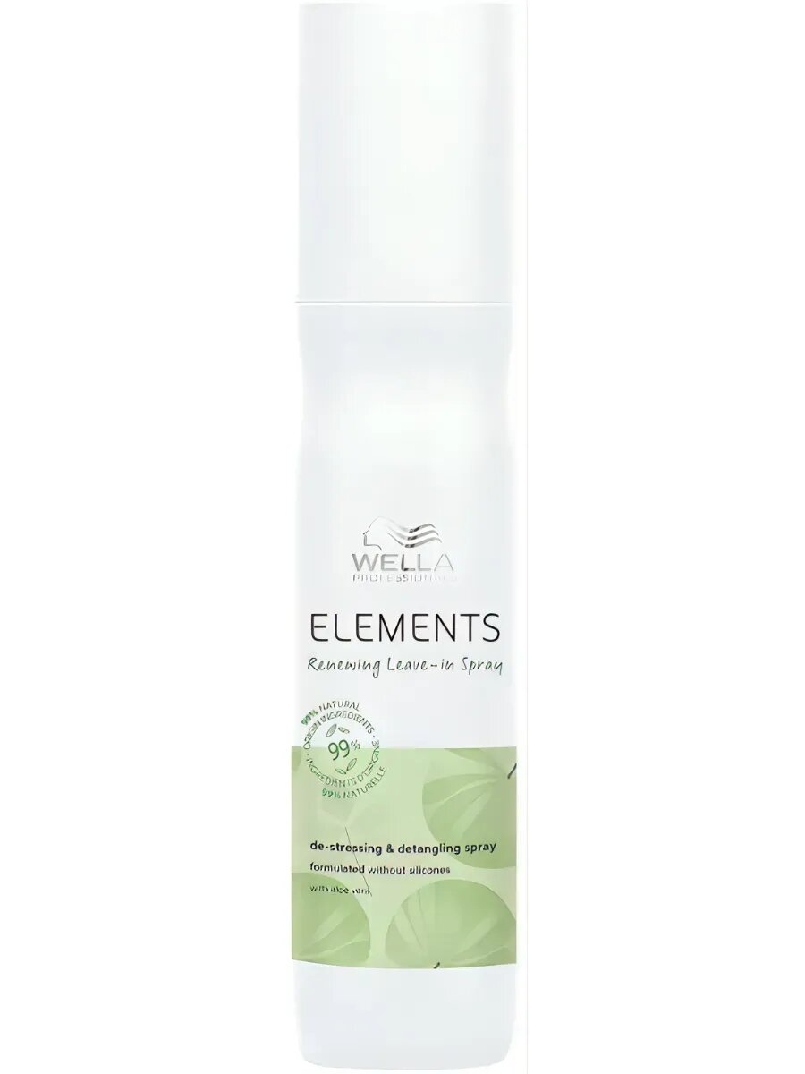 Wella Pro ELEMENTS Renewing Несмываемый увлажняющий спрей для волос 150 мл