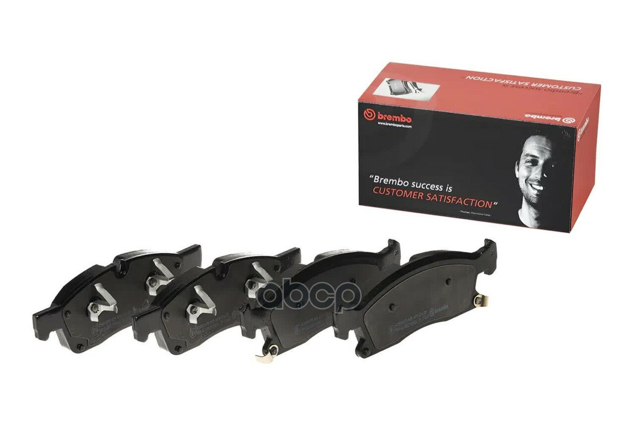 Колодки тормозные передние Brembo арт. P37027