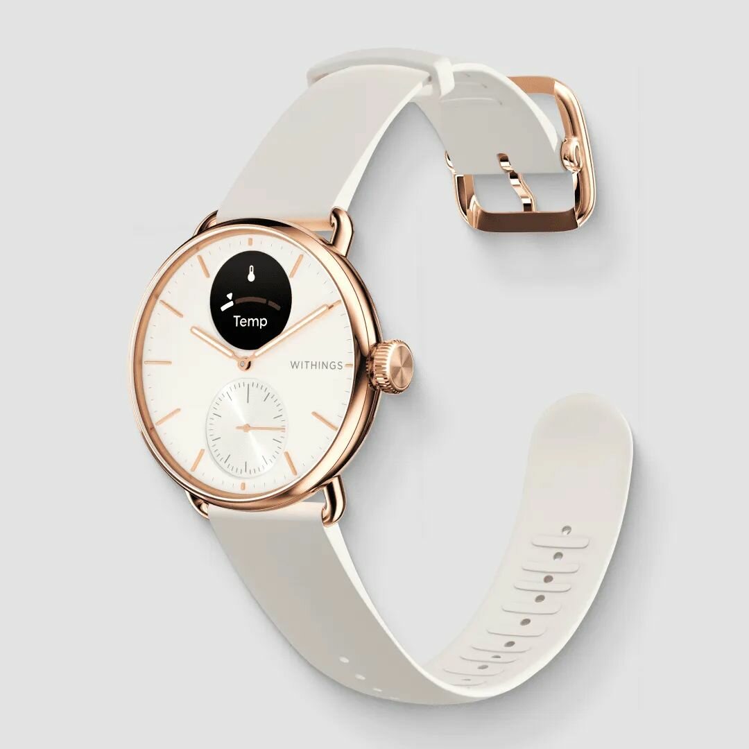 Смарт-часы Withings ScanWatch 2 38mm Sand & Rose Gold