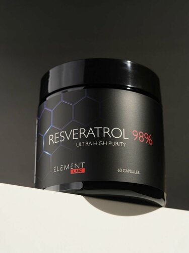 Изображение товара Ресвератрол 98% 300 мг витамины для женщин и мужчин, антиоксидант для сердца и сосудов, для похудения, капсулы 60 штук