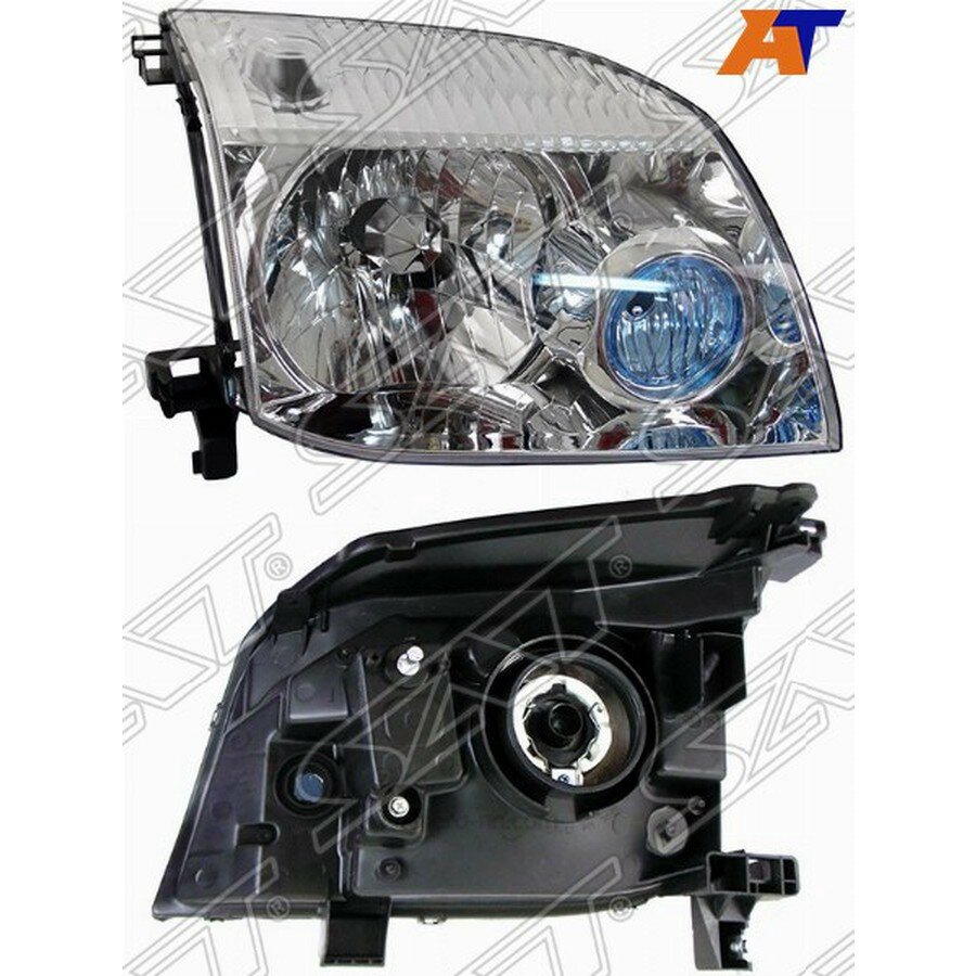 SAT ST21511A4RLDE1 Фара Nissan X-Trail 00-07 (Справа/ Галоген/ Ручная регулировка)